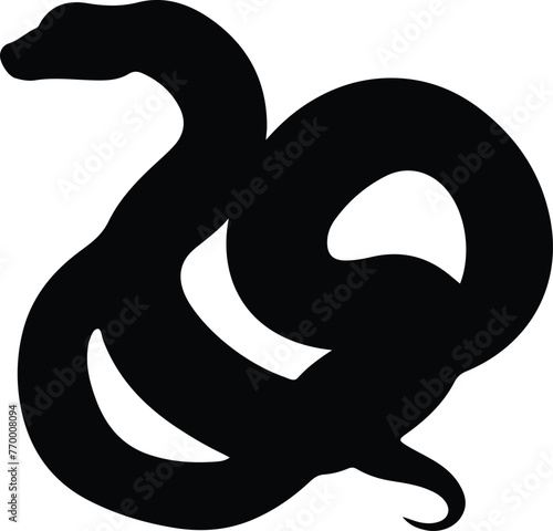 boa constrictor silhouette