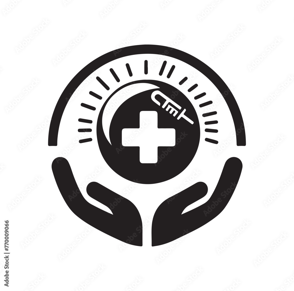 Medicine company logo vector illustration Medicine company logo vector illustration