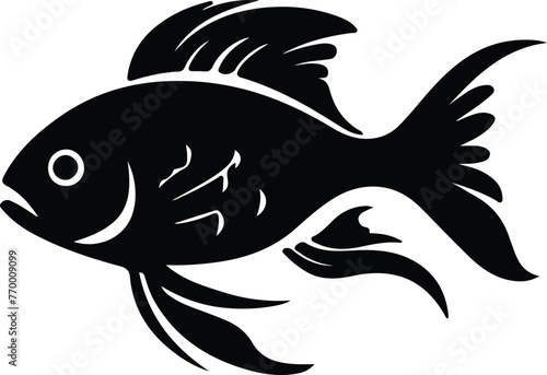 bony fish silhouette