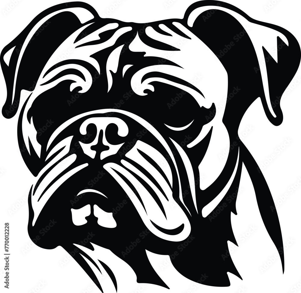 bulldog silhouette bulldog silhouette