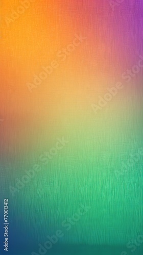 Green Purple Orange gradient background barely noticeable thin grainy noise texture, minimalistic design pattern backdrop