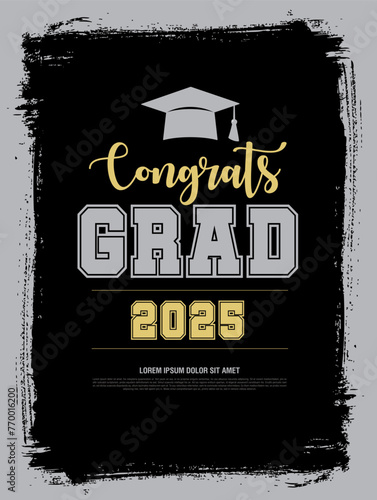 congratulations graduates vector graphic design