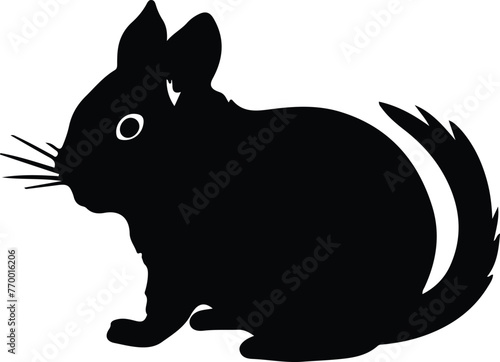 chinchilla silhouette