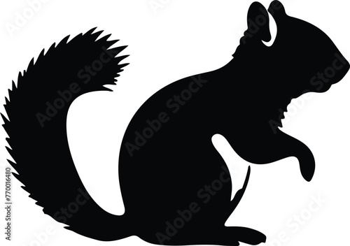 chipmunk silhouette