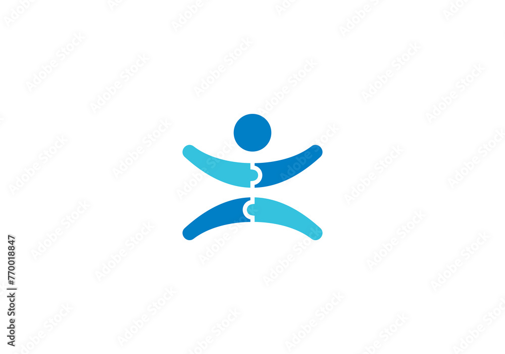 happy people health care logo design happy people health care logo design