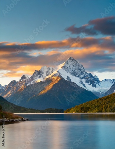 lake in the mountains