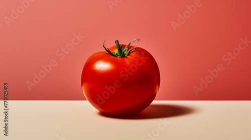 Fresh tomatoes over white