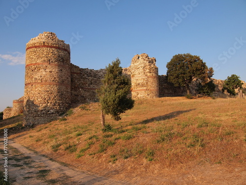 The medieval Mezek Fortress in Bulgaria photo