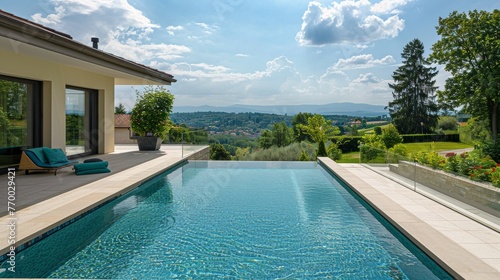 Countryside Swimming Pool View