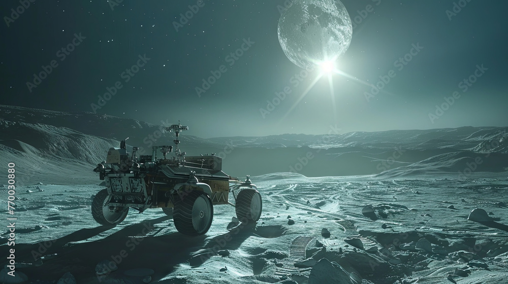 A Moon rover, also known as a lunar rover, is a specialized vehicle ...