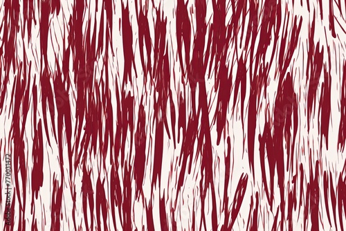 Maroon thin pencil strokes on white background pattern