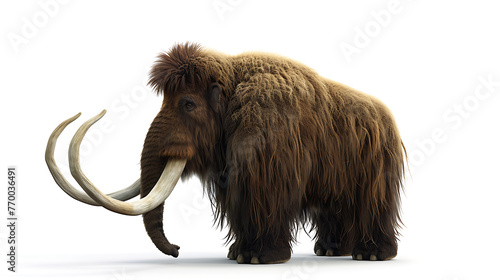 a fascinating creature that combines features of both a mammoth and a woolly mammoth.