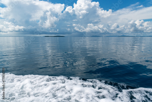 View of an ocean in Semporna Sabah Malaysia © cn0ra