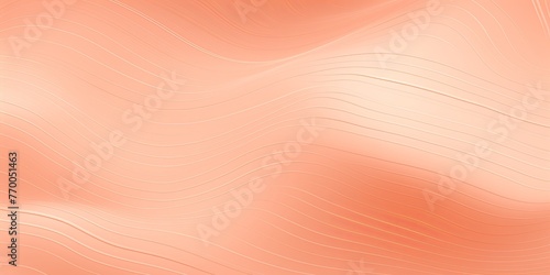 Peach thin barely noticeable paint brush lines background pattern isolated on white background