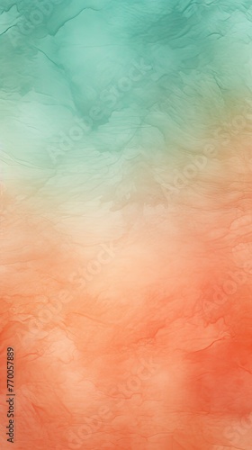 Rust Teal Taffy gradient background barely noticeable thin grainy noise texture, minimalistic design pattern backdrop 