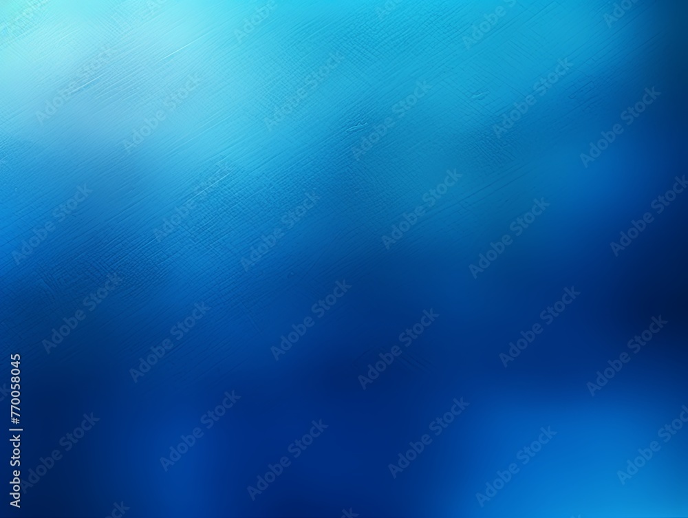 Sapphire grainy background with thin barely noticeable abstract blurred color gradient noise texture banner pattern with copy space
