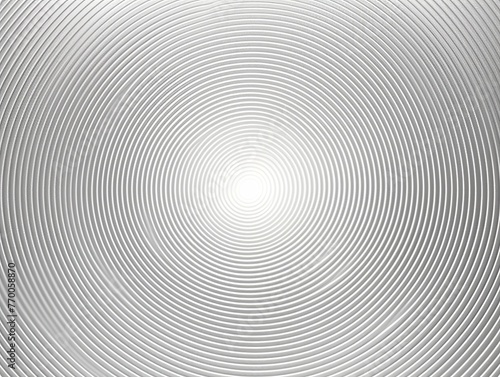 Silver thin barely noticeable circle background pattern isolated on white background