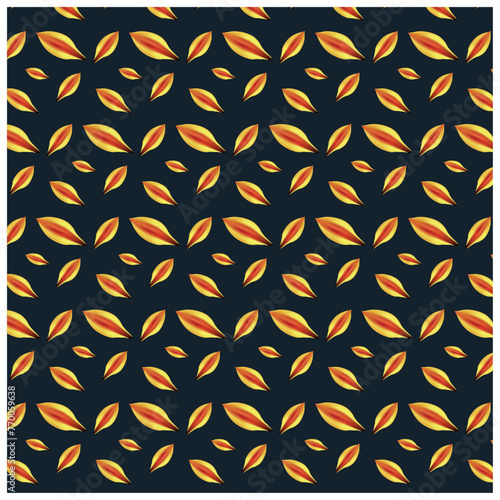 Leaves Wallpaper and Leaves Textile Design