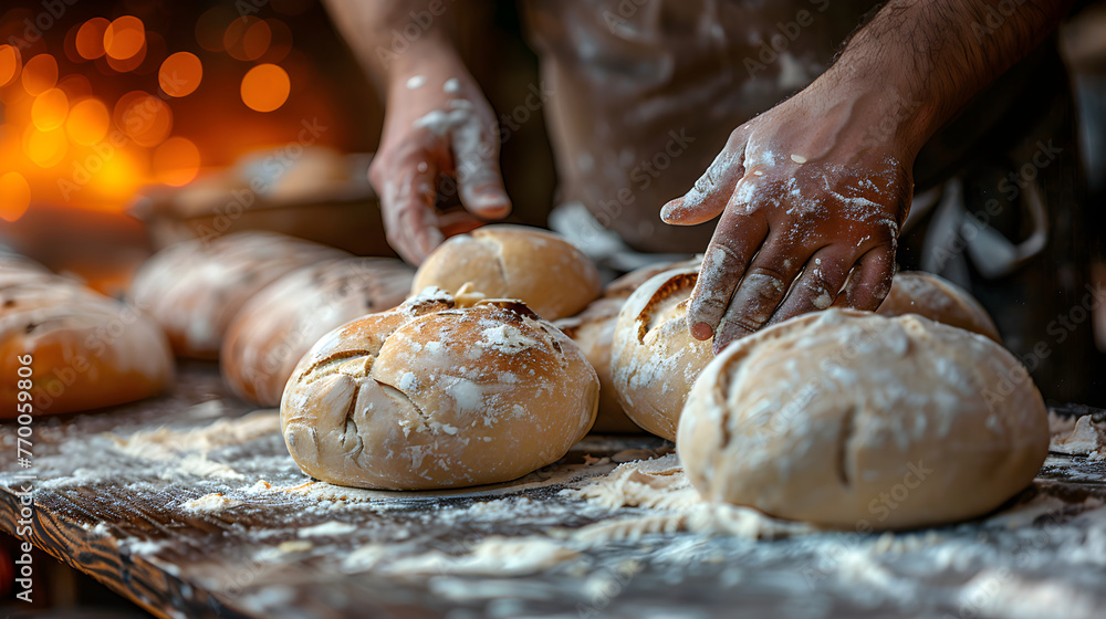 Bread Shaping: Artisanal Craftsmanship