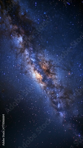 Celestial Elegance: A High-Resolution Glimpse into the Milky Way's Heart.