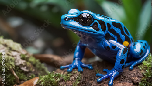Beautiful frog in nature wildlife © tanya78