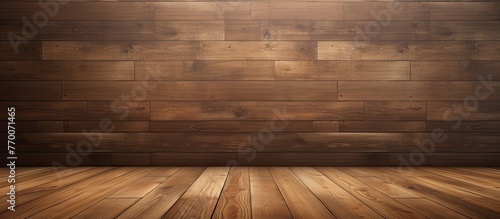 Sunlight shining brightly onto the polished wooden floor, casting a warm and inviting glow