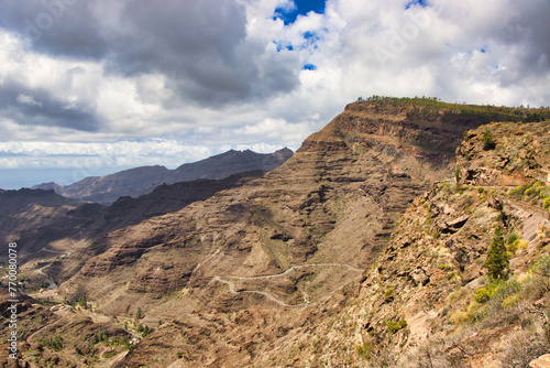 Bergpanorama Gran Canaria - Kanarische Inseln -Spanien