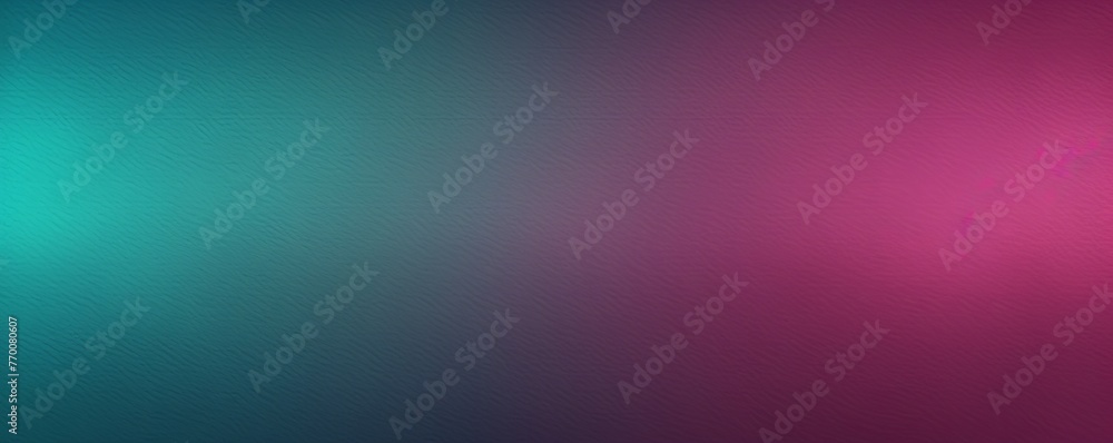 Taupe Magenta Turquoise gradient background barely noticeable thin grainy noise texture, minimalistic design pattern backdrop - obrazy, fototapety, plakaty 