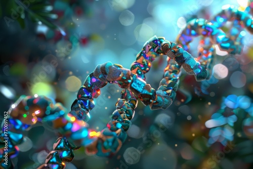 Closeup of a DNA
