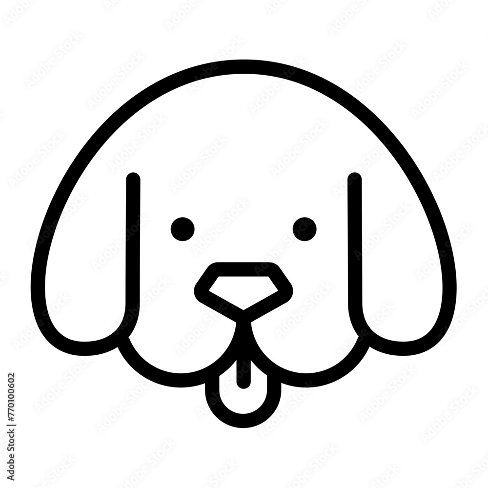 Pet black outline icon pack Pet black outline icon pack