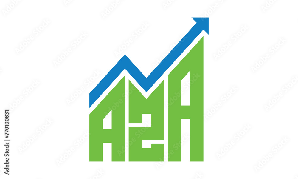 AZA financial logo design vector template. AZA financial logo design vector template.