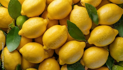 太陽の恵みの黄金果実 - レモンの鮮やかな輝き