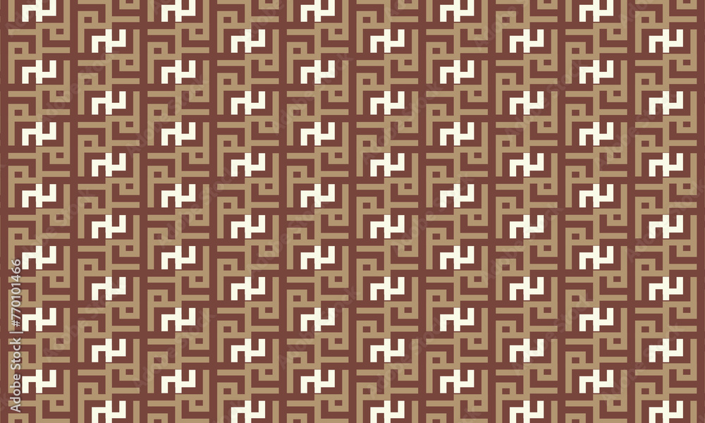 Infuse your designs with earthy elegance using this captivating brown geometric pattern. Infuse your designs with earthy elegance using this captivating brown geometric pattern.