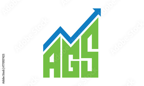 Free Download AGS financial logo design vector template.	 - GFXLoad