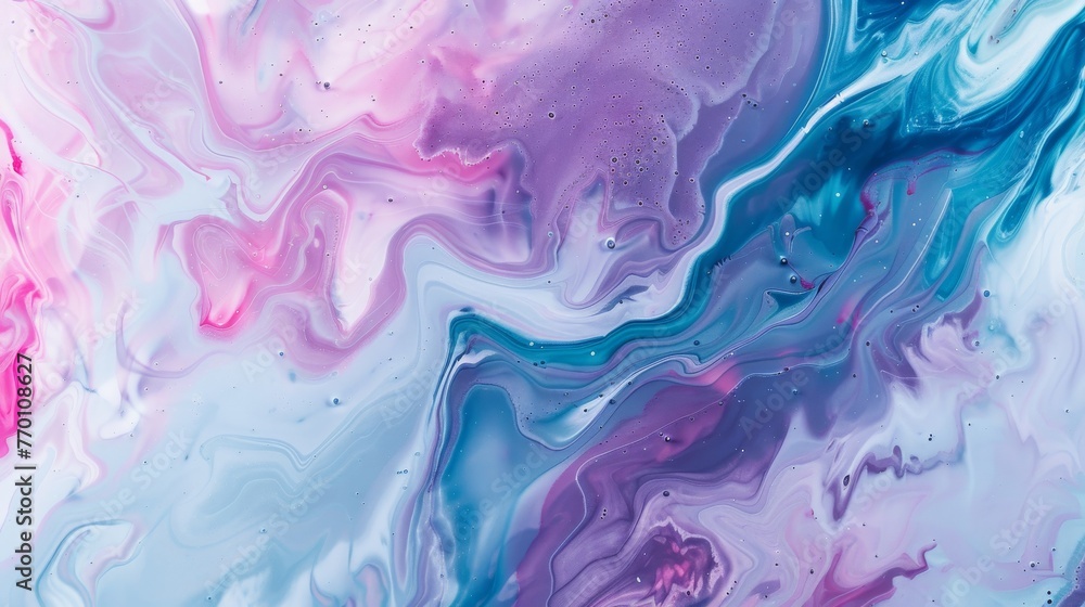 A delightful fusion of soft hues swirls together in a dreamlike abstract pattern A delightful fusion of soft hues swirls together in a dreamlike abstract pattern