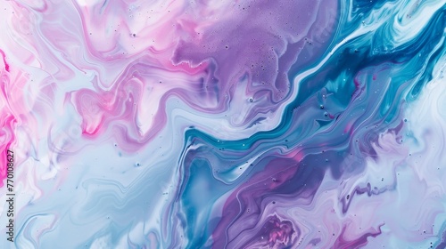 Wallpaper Mural A delightful fusion of soft hues swirls together in a dreamlike abstract pattern Torontodigital.ca