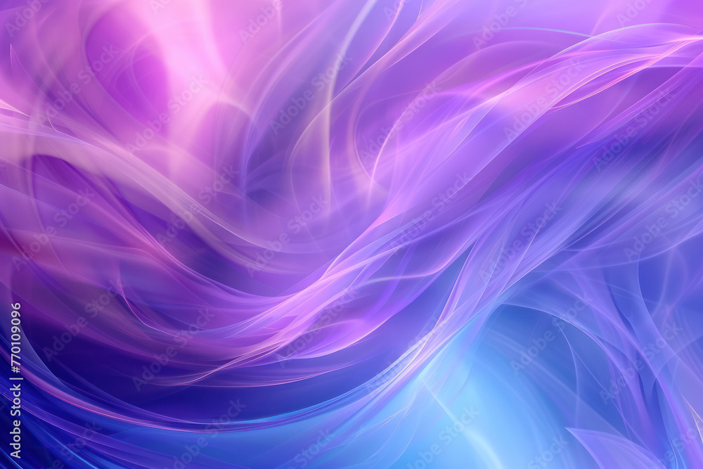 Purple and Blue Abstract Background With Waves Purple and Blue Abstract Background With Waves