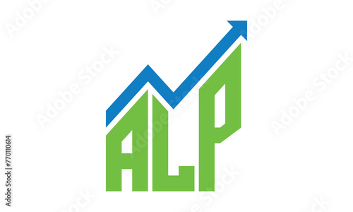 Free Download ALP financial logo design vector template.	 - GFXLoad