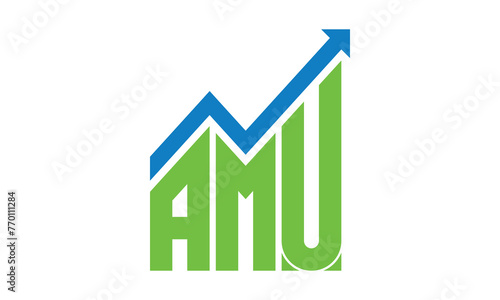 AMU financial logo design vector template. Free Download AMU financial logo design vector template. - GFXLoad