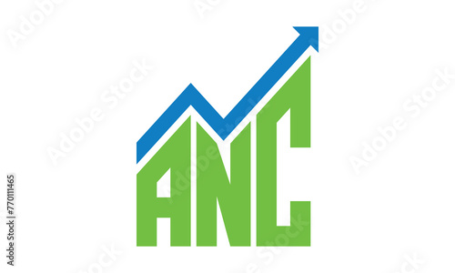Free Download ANC financial logo design vector template.	 - GFXLoad