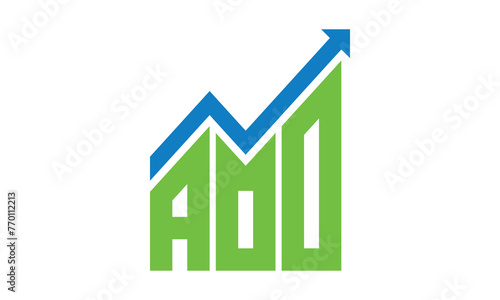 AOO financial logo design vector template. Free Download AOO financial logo design vector template. - GFXLoad