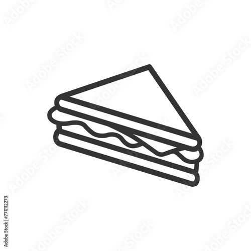Coffee Bistro line icon sets