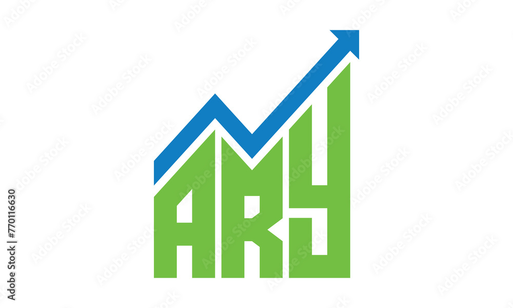 ARY financial logo design vector template. ARY financial logo design vector template.