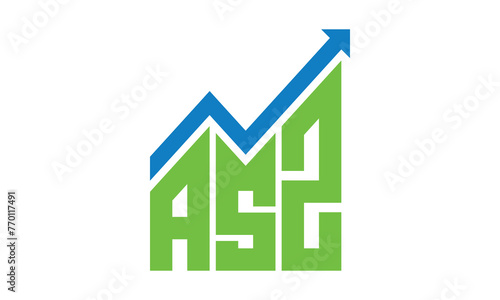 Free Download ASZ financial logo design vector template.	 - GFXLoad