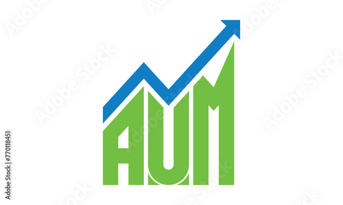 AUM financial logo design vector template. Free Download AUM financial logo design vector template. - GFXLoad
