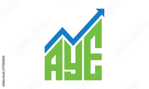 Free Download AYE financial logo design vector template.	 - GFXLoad