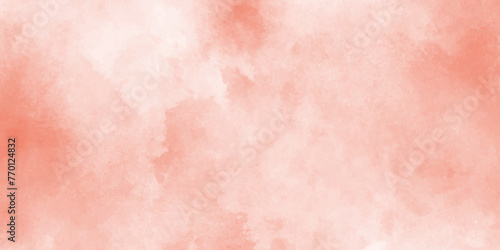 Watercolor abstract wet hand drawn pink texture, Abstract Pink color light ink effect shades gradient watercolor texture, grunge and stained Pink ink and watercolor textures on white paper background. © FLOATING HEART
