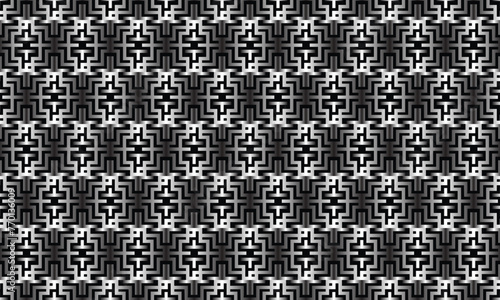 Elevate your designs with a touch of modern elegance using this captivating silver geometric pattern.