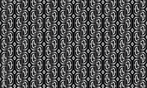 Elevate your designs with a touch of modern elegance using this captivating silver geometric pattern.
