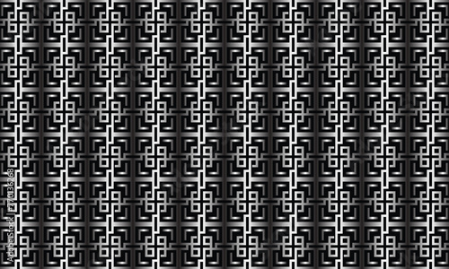 Elevate your designs with a touch of modern elegance using this captivating silver geometric pattern.